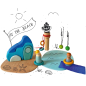Preview: Grimms Spielwelt Meeresrauschen 07601