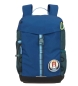 Preview: Lässig Kinderrucksack Unique Blau Grün
