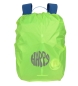 Preview: Lässig Kinderrucksack Unique Blau Grün Regenschutz