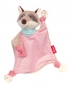 Preview: Sigikid Waschbär rosa Schnuffeltuch 39194 ABV ~a