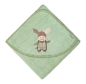 Serviettes Pour Enfant Sterntaler Lot De 2 - Motif âne Emmilius Brodé, Dimensions 30x50 Cm, Tissu éponge Doux