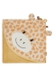 Preview: Sterntaler Kapuzenbadetuch 100x100 cm Giraffe Kaya mit 3D-Elementen