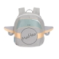 Preview: Lässig Kindergartenrucksack Flugzeug mit Namen