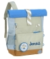 Preview: Lässig Kindergartenrucksack Rolltop Sunny Explorer mit Personalisierung