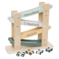 Preview: Jollein Autorampe aus Holz - On The Go  mit Namen graviert
