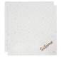 Preview: Jollein 2er Set Mullwindeln 115x115cm Twinkling mit Namen bestickt