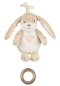 Preview: Sterntaler Hase Hanni Mini-Spieluhr mit lasergraviertem Holzring