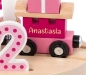 Preview: goki Geburtstagszug pink