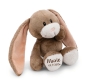 Preview: Nici Kuscheltier Hase Lopino in Geschenkbox mit Namen beschriftet