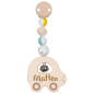 Preview: Holz Clip Auto mit Namen graviert
