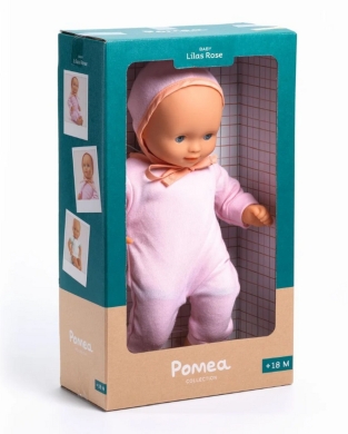 Preview: DJECO Puppe Pompea Rose Verpackung
