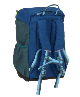 Preview: Lässig Kinderrucksack Unique Blau Grün Gurte