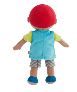 HABA Kuschelpuppe Rückseite