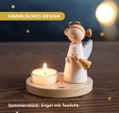 Preview: HABA Engel mit Teelicht