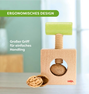 Preview: HABA Kastanienbohrer & Nussknacker 2-in-1