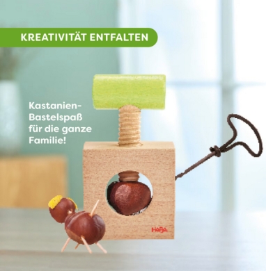 Preview: HABA Kastanienbohrer & Nussknacker 2-in-1