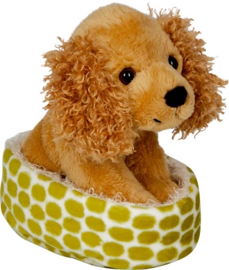 Preview: Cocker Spaniel Chip im Korb