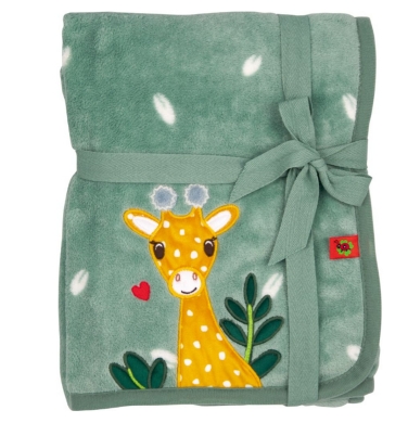 Preview: Spiegelburg Babydecke Giraffe