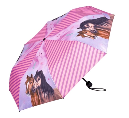 Preview: Spiegelburg Taschenschirm Pferdefreunde