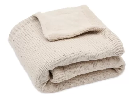 Preview: Jollein Wiegen Strickdecke