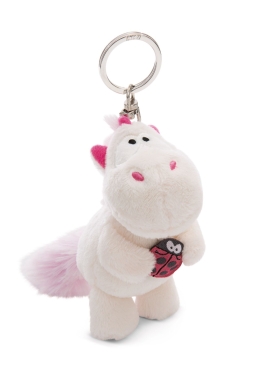 Nici Schlüsselanhänger Einhorn Theodor mit Marienkäfer 61386
