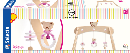 Selecta Steiff Spieltrapez rosa 64306