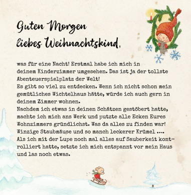 Coppenrath Wichteltür-Adventskalender mit 24 Briefen 772556
