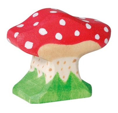 Holztiger Fliegenpilz klein 80353