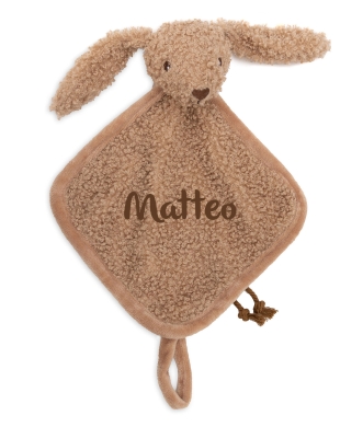 Jollein Schmusetuch Bunny auch mit Namen bestickt