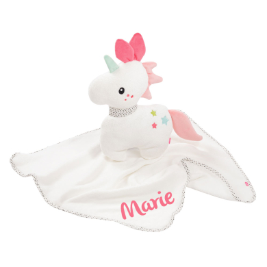 Fehn Einhorn Aiko Kuscheldecke mit Kissenspieltier 057225