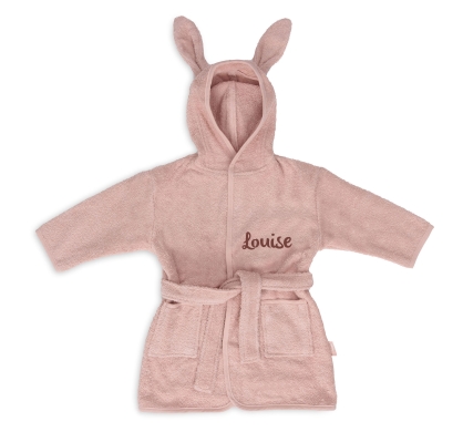 Jollein Bademantel Frottee mit Namen bestickt