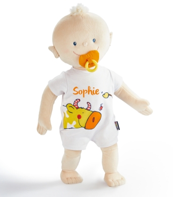 HABA Kuschelpuppe Krümel beige 1759294001 ABV