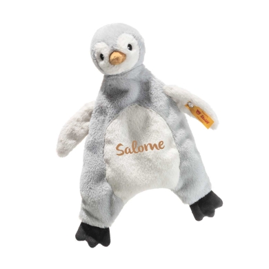 Steiff Schmusetuch Lio Pinguin mit Namen bestickt