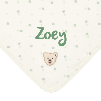 Steiff Jersey Babydecke mit Namensbestickung