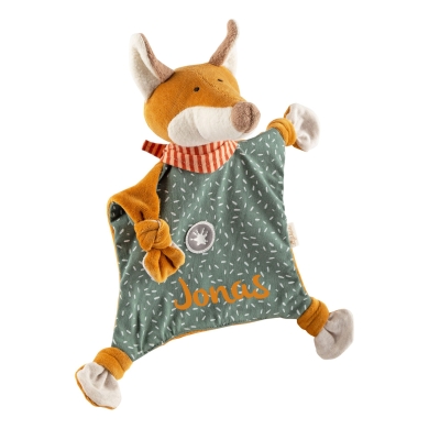 Sigikid Schmusetuch Fuchs mit Namen bestickt