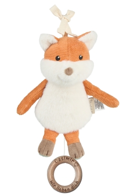 Sterntaler Fuchs Filou Mini-Spieluhr mit lasergraviertem Holzring
