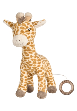 Sterntaler Spieluhr Giraffe mit personalisiertem Holzring