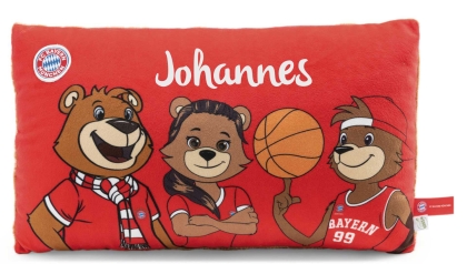 Nici Kissen FC Bayern München Bär Berni mit Namen