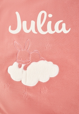 Sterntaler Babydecke mit Namen bestickt