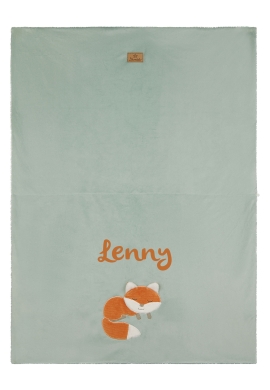 Sterntaler Babydecke mit Namen bestickt