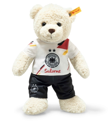 Steiff Mila Teddybär DFB-Edition mit Namen personalisiert