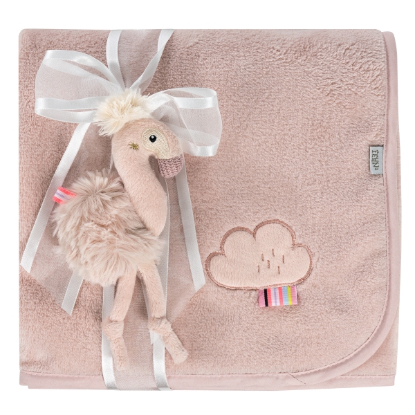 Fehn Flamingo Kuscheldecke