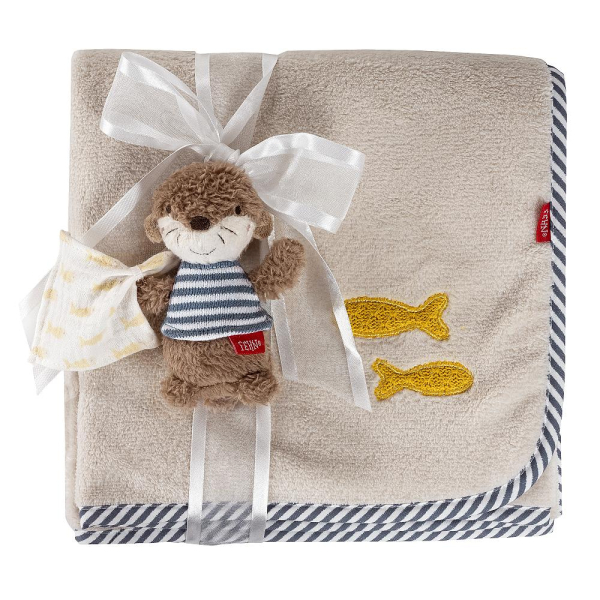 Fehn Kuscheldecke Otter