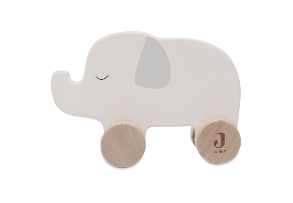Jollein Holzelefant auf Rädern
