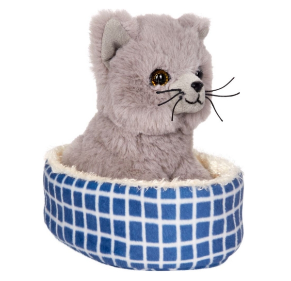 Spielgelburg Katze im Korb