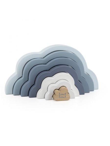 Label-Label Regenbogen blau 25293