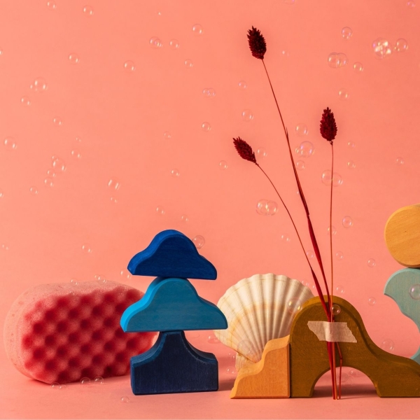 Grimms Tiny Arts Kleiner Baukasten Wave