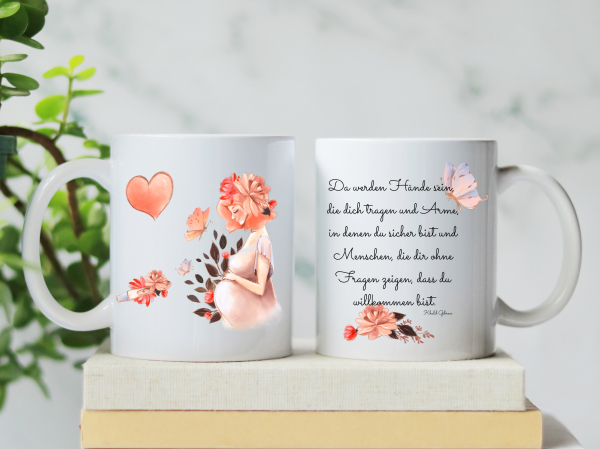 Tasse Mommy to be - Schwangerschaftstasse für werdende Mütter