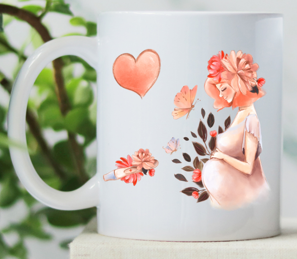 Tasse Mommy to be - Schwangerschaftstasse für werdende Mütter