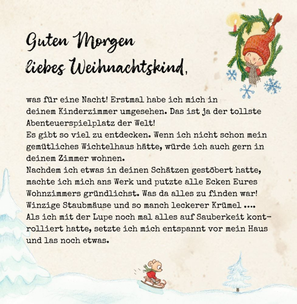 Coppenrath Wichteltür-Adventskalender mit 24 Briefen 772556
